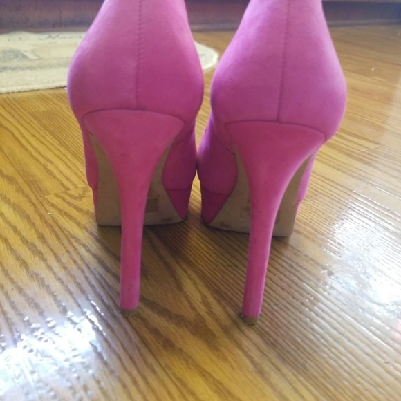 Pink Jessica Simpson Heels - Picture 4 of 4